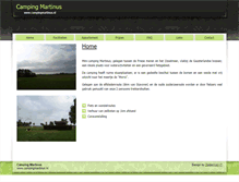 Tablet Screenshot of campingmartinus.nl